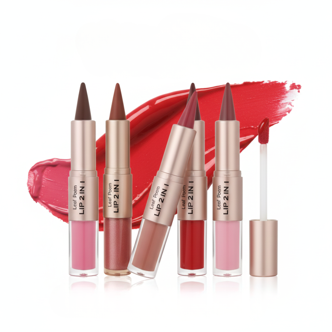 Gloss 2 en 1 - contour + gloss couleur intense